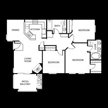 Villa Tuscany (3BD/2BA) 0202 floor plan